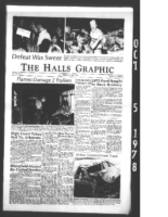 THE HALLS GRAPHIC 1978 OCTOBER