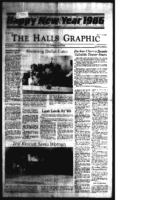 THE HALLS GRAPHIC 1986 JANUARY